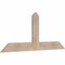Ekena Millwork Portland Smooth Timber Gable Bracket, Douglas Fir, 60"W x 25"H x 1 1/2"D x 5 1/2"F, 10/12 Pitch GBW060X25X0206POR00SDF - alternate 5
